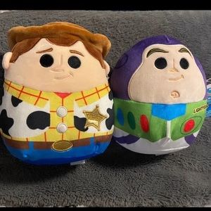 Woody and Buzz 8” Squishmallow